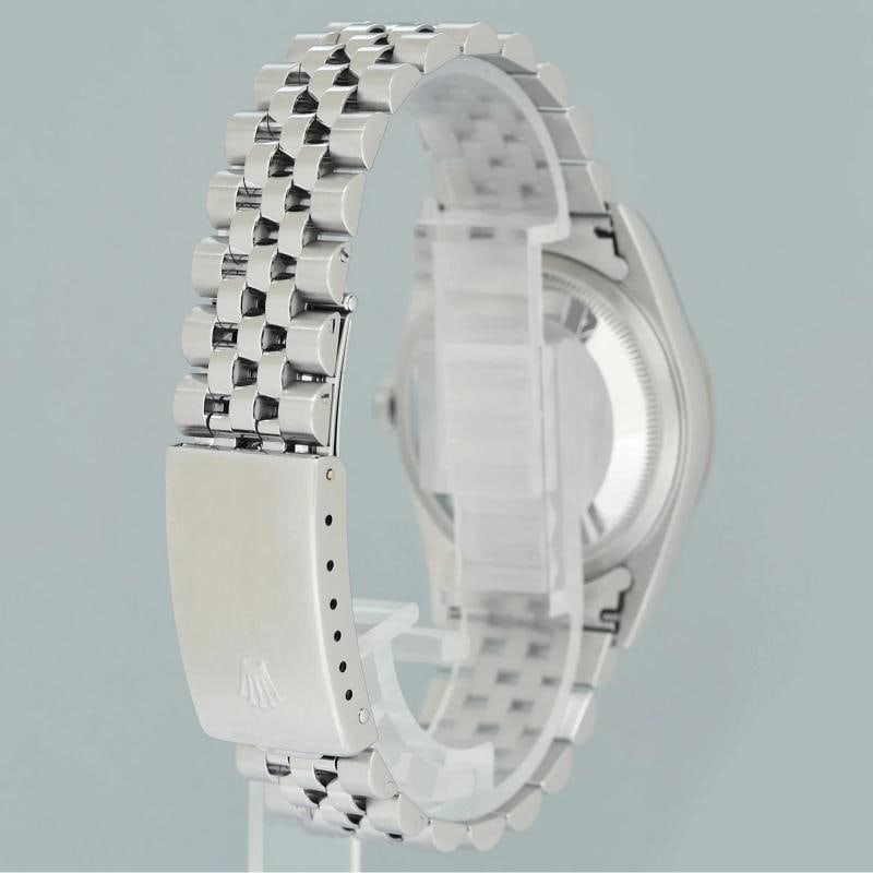 MINT Rolex DateJust 16234 Pink Diamond Jubilee White Gold Fluted 36mm Watch Box - 6