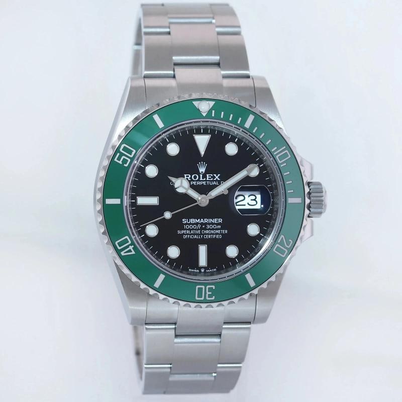 MINT NEW PAPERS Rolex 126610lv Submariner Starbucks MK1 Mark 1 41mm Watch Box - 3