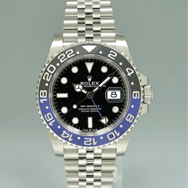 2025 NEW PAPERS Rolex 126710BLNR GMT Master II Batman Blue Jubilee Steel Watch - 2