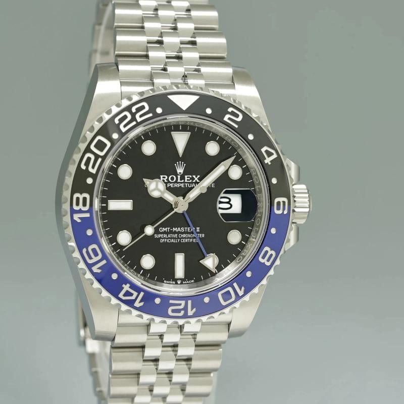 2025 NEW PAPERS Rolex 126710BLNR GMT Master II Batman Blue Jubilee Steel Watch - 3