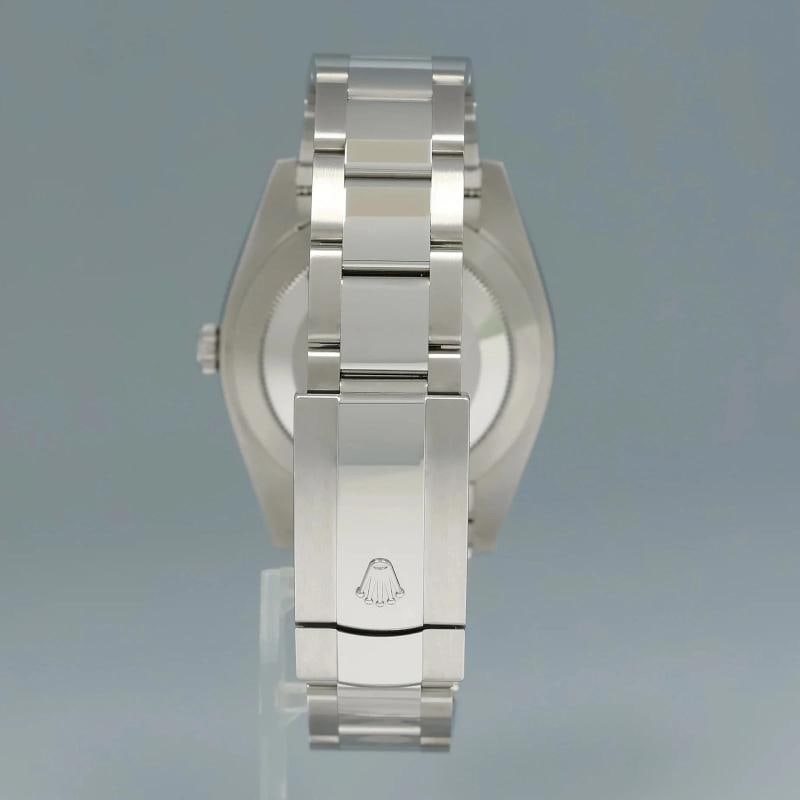 2022 NEW PAPERS Rolex 126300 Mint Green DateJust 41 Steel Oyster 41mm Watch Box - 5