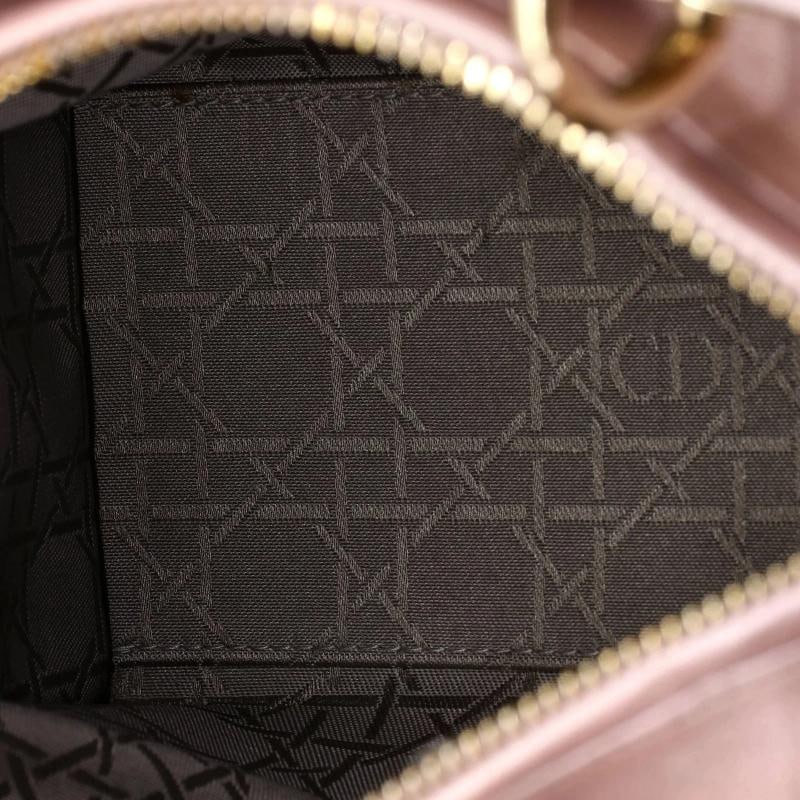 Christian Dior Lady Dior Bag Cannage Quilt Lambskin Medium - 5