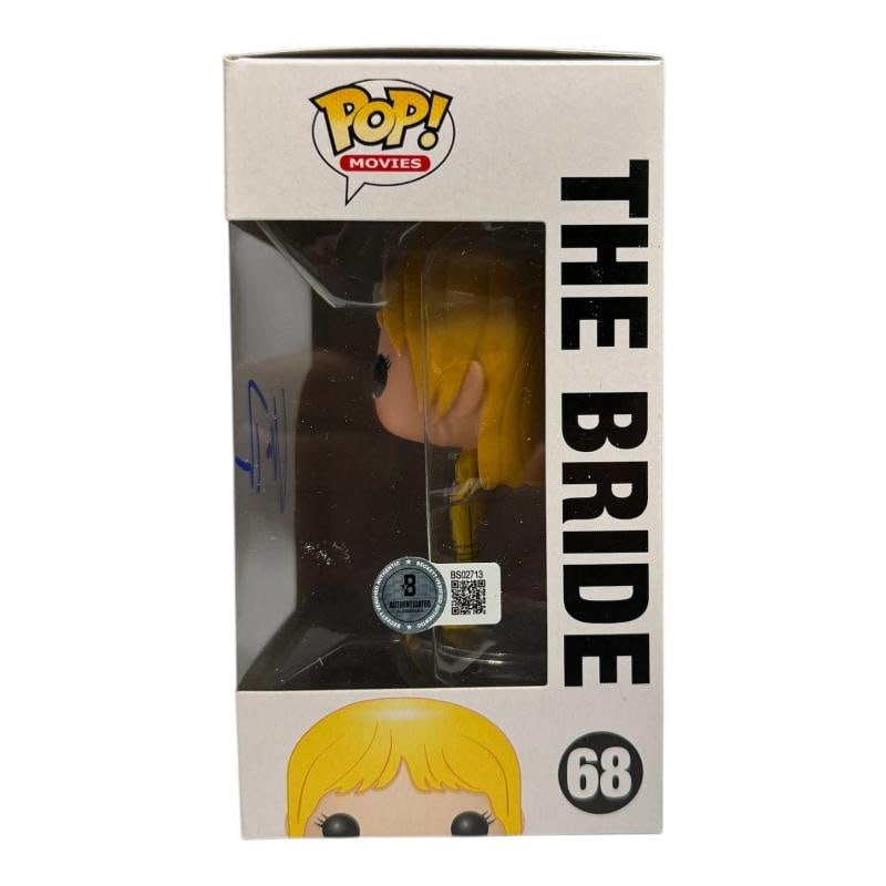 Uma Thurman Signed Autograph Kill Bill Funko Pop 68 Beckett BAS The Bride - 2