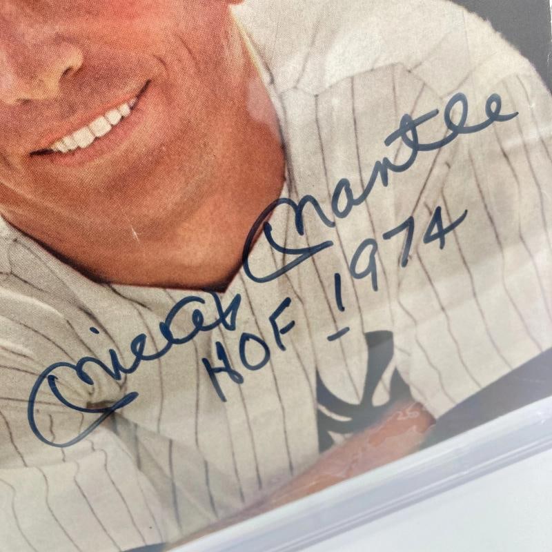 Mickey Mantle "HOF 1974" Signed 1962 Sports Illustrated PSA 9 MINT Auto - 4