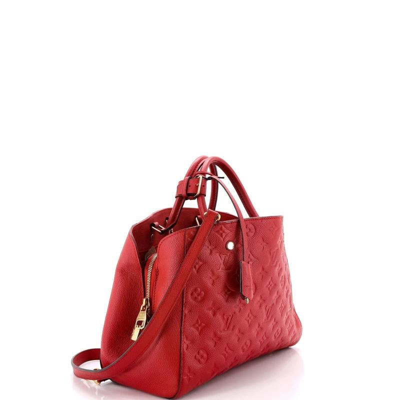 Louis Vuitton Montaigne Handbag Monogram Empreinte Leather MM - 2