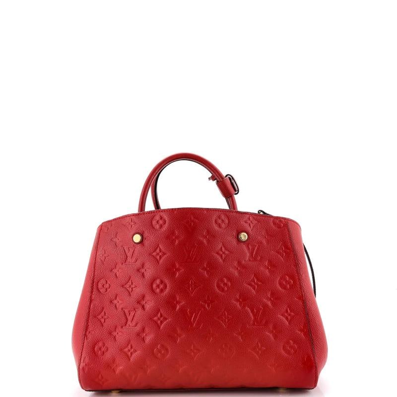 Louis Vuitton Montaigne Handbag Monogram Empreinte Leather MM - 3