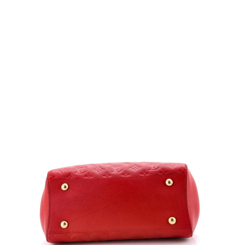 Louis Vuitton Montaigne Handbag Monogram Empreinte Leather MM - 4