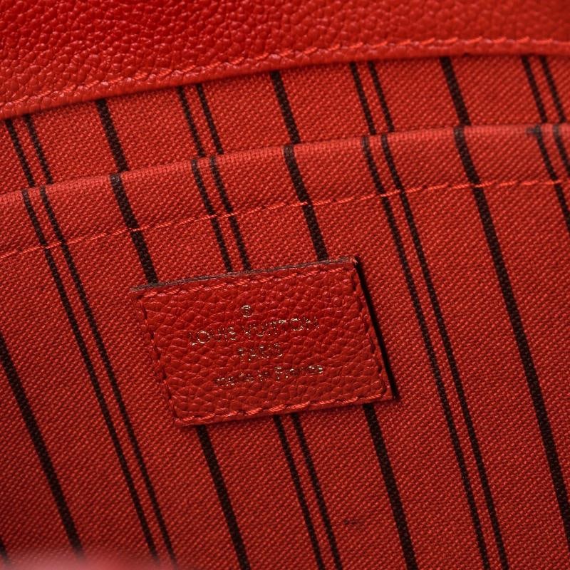 Louis Vuitton Montaigne Handbag Monogram Empreinte Leather MM - 7