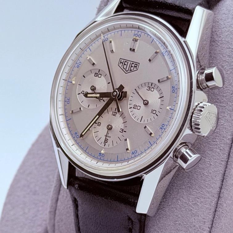 TAG Heuer Carrera 1964 Re-Edition CS3110.BC0726 36mm Silver Dial Steel Box Paper - 2