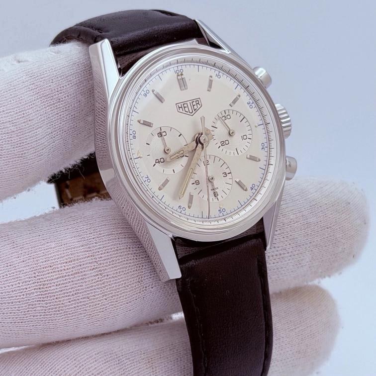 TAG Heuer Carrera 1964 Re-Edition CS3110.BC0726 36mm Silver Dial Steel Box Paper - 6