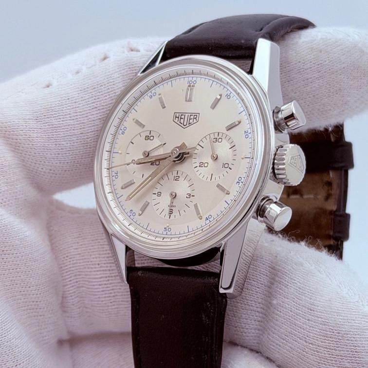 TAG Heuer Carrera 1964 Re-Edition CS3110.BC0726 36mm Silver Dial Steel Box Paper - 7