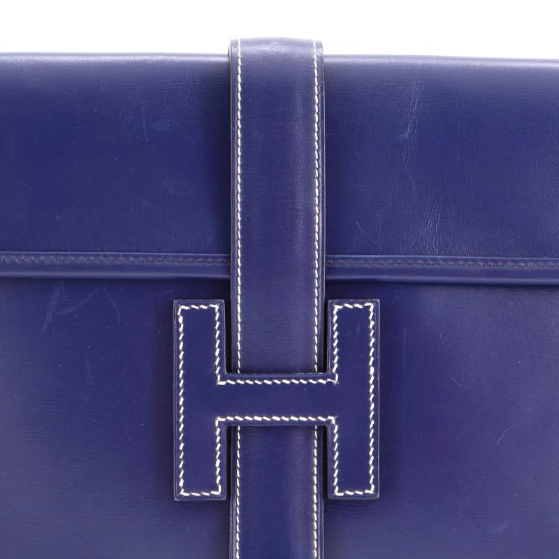 Hermes Jige Clutch Box Calf PM - 6