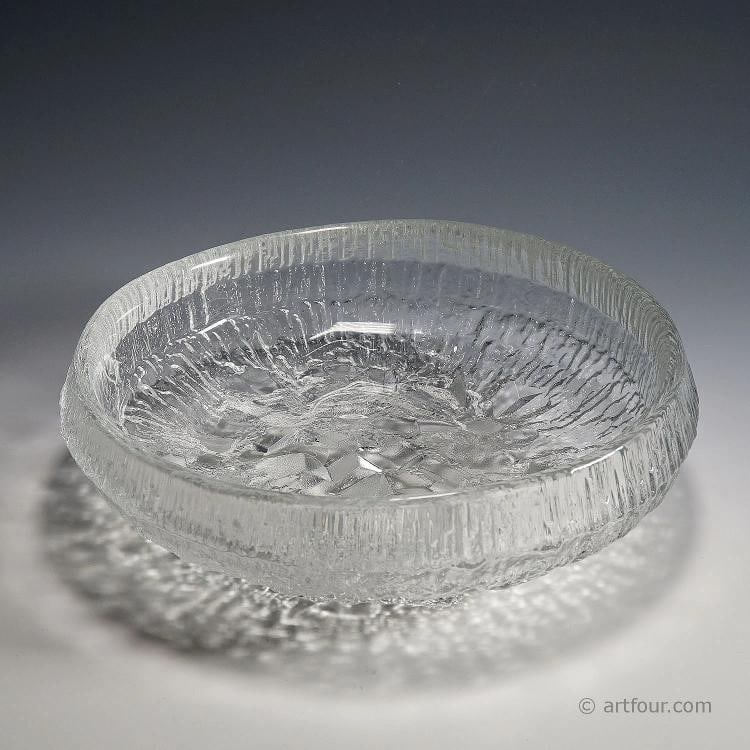 Ice glass Bowl 'Lunaria' by Tapio Wirkkala for Iittala 1972 (1 of 6)