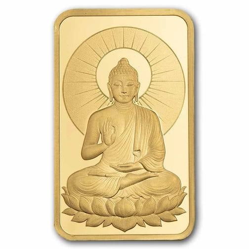 5 gram Gold Bar - PAMP Suisse Buddha (In Assay w/ Sleeve) - 3
