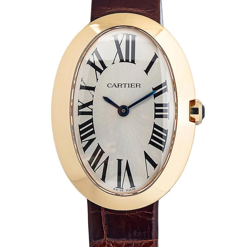 Cartier Baignoire W8000007 18k Rose Gold 2013 Papers Quartz Women's 23MM - 2
