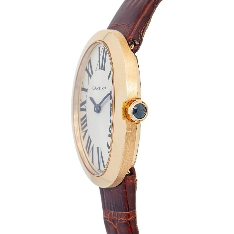Cartier Baignoire W8000007 18k Rose Gold 2013 Papers Quartz Women's 23MM - 3