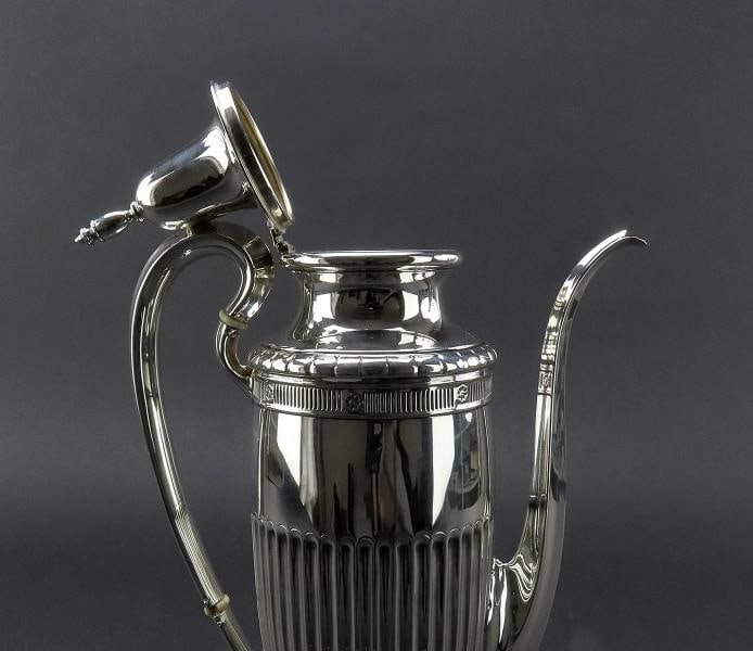 Elegant c1920 La Pierre Sterling Silver 3pc Tea or Coffee Set - 5