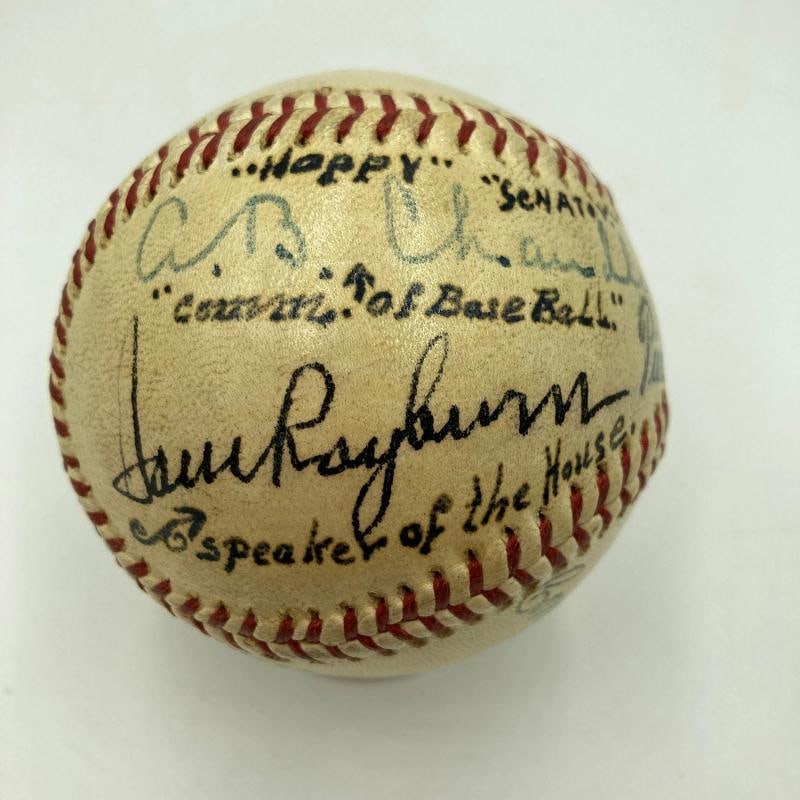 President Harry S. Truman Sweet Spot Signed 1945 Baseball JSA COA - 5