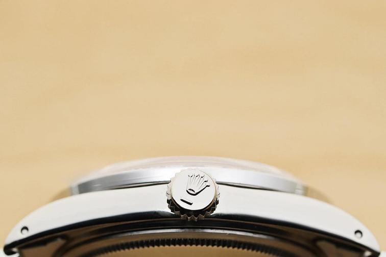 ROLEX MENS DATEJUST WHITE DIAL 18K WHITE GOLD SS DIAMOND WATCH w/ JUBILEE BAND - 8