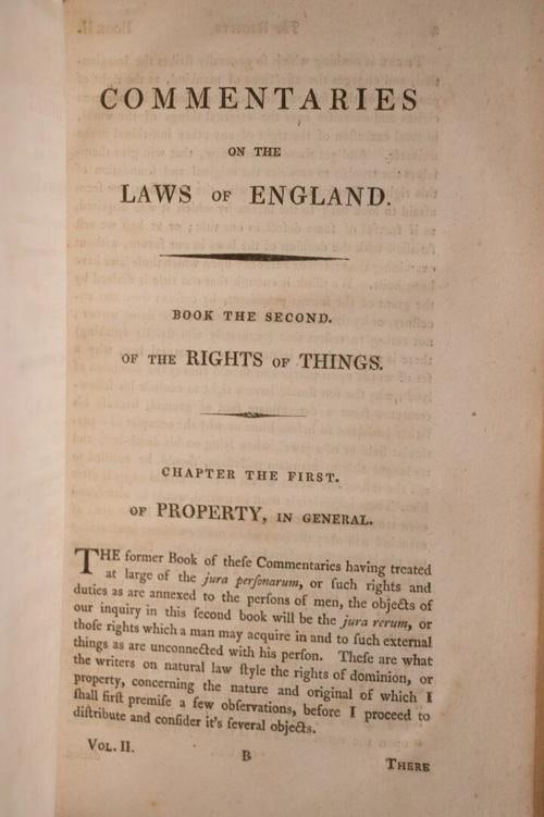 1809 COMMENTARIES ON THE LAWS OF ENGLAND William Blackstone Fine Leather Binding - 12