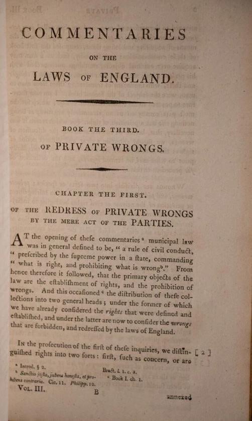 1809 COMMENTARIES ON THE LAWS OF ENGLAND William Blackstone Fine Leather Binding - 16