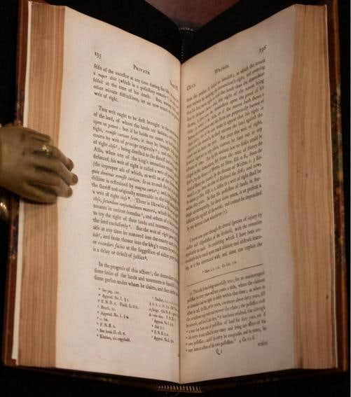 1809 COMMENTARIES ON THE LAWS OF ENGLAND William Blackstone Fine Leather Binding - 17