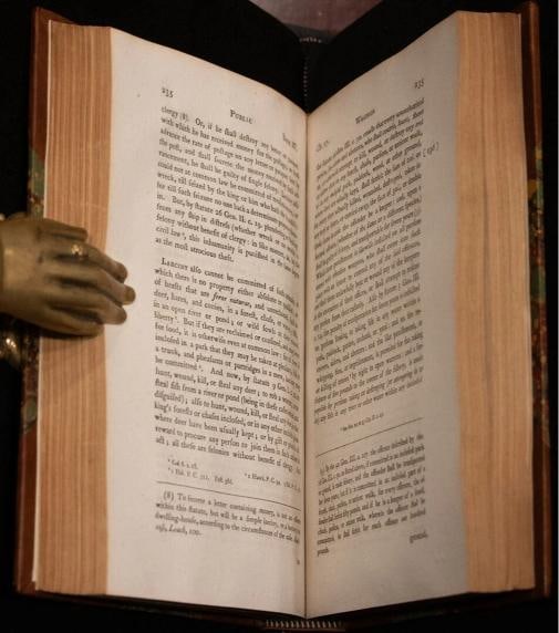 1809 COMMENTARIES ON THE LAWS OF ENGLAND William Blackstone Fine Leather Binding - 20