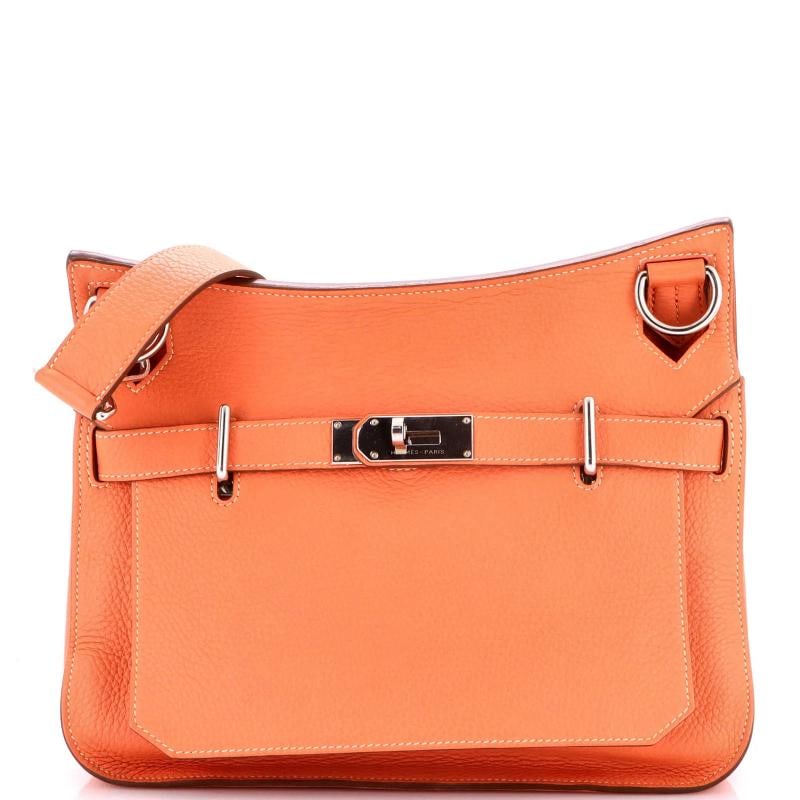 Hermes Jypsiere Bag Clemence 31: Condition: Pre-owned - Good,Brand: Hermes,Exterior Material: Leather,Style: Cross Body Bags,Exterior Color: Pink,Department: Women,Size: 31,Accessories: With Strap Estimated Retail Price: $9,650