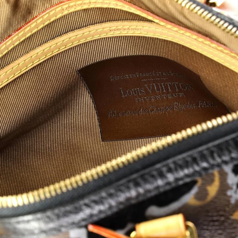 Louis Vuitton Speedy Handbag Fleur De Jais Monogram Canvas 30 - 6