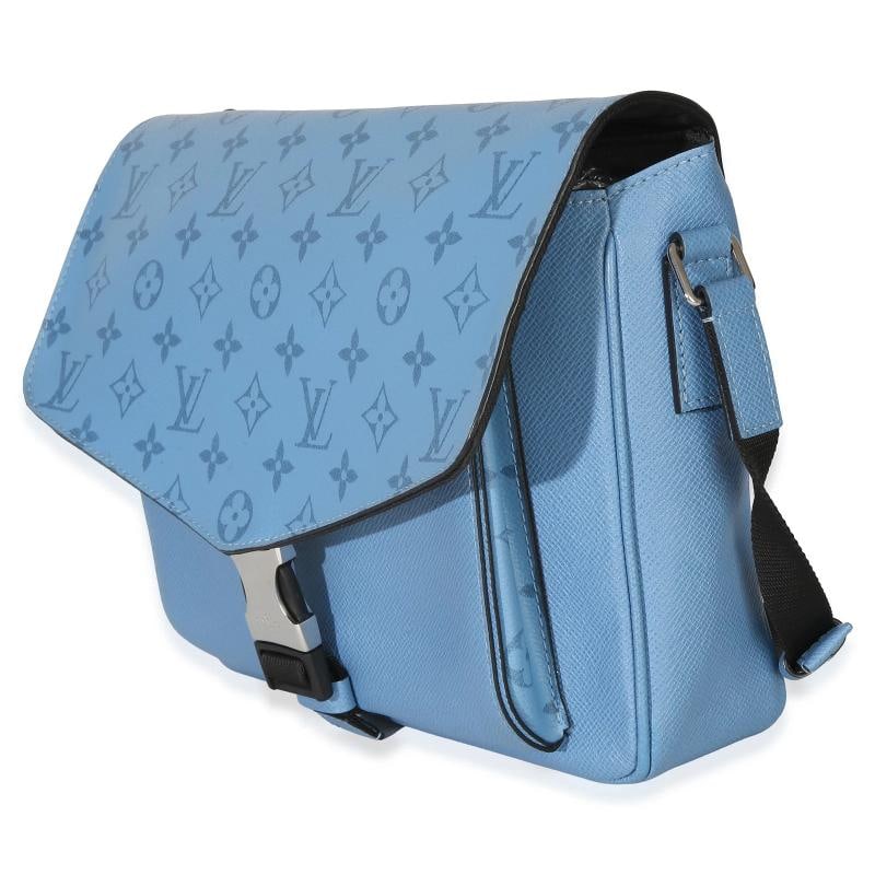 Louis Vuitton Blue Denim Taigarama Messengerama - 3