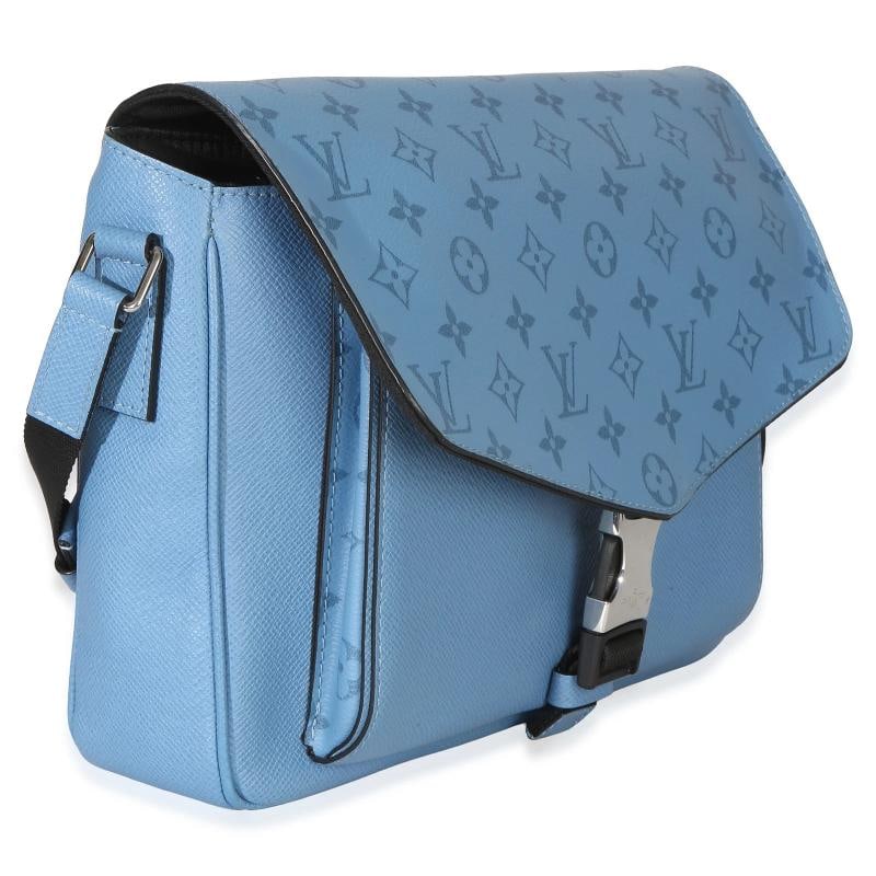 Louis Vuitton Blue Denim Taigarama Messengerama - 4