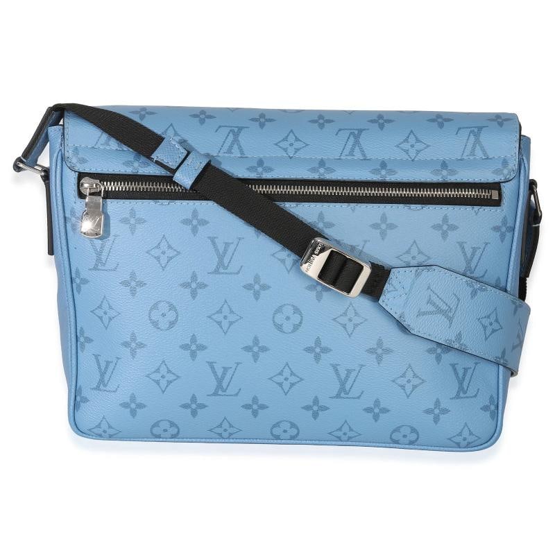 Louis Vuitton Blue Denim Taigarama Messengerama - 5