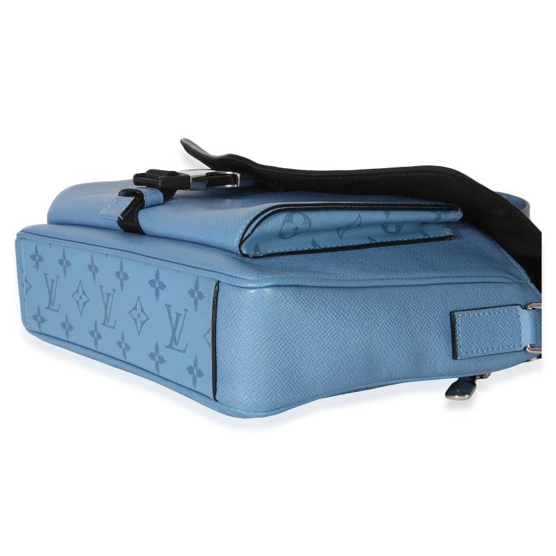 Louis Vuitton Blue Denim Taigarama Messengerama - 7
