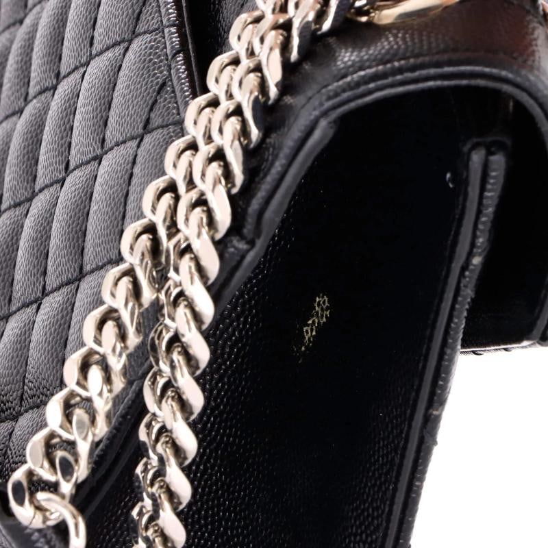 Saint Laurent Classic Monogram Envelope Satchel Mixed Matelasse Leather Large - 7