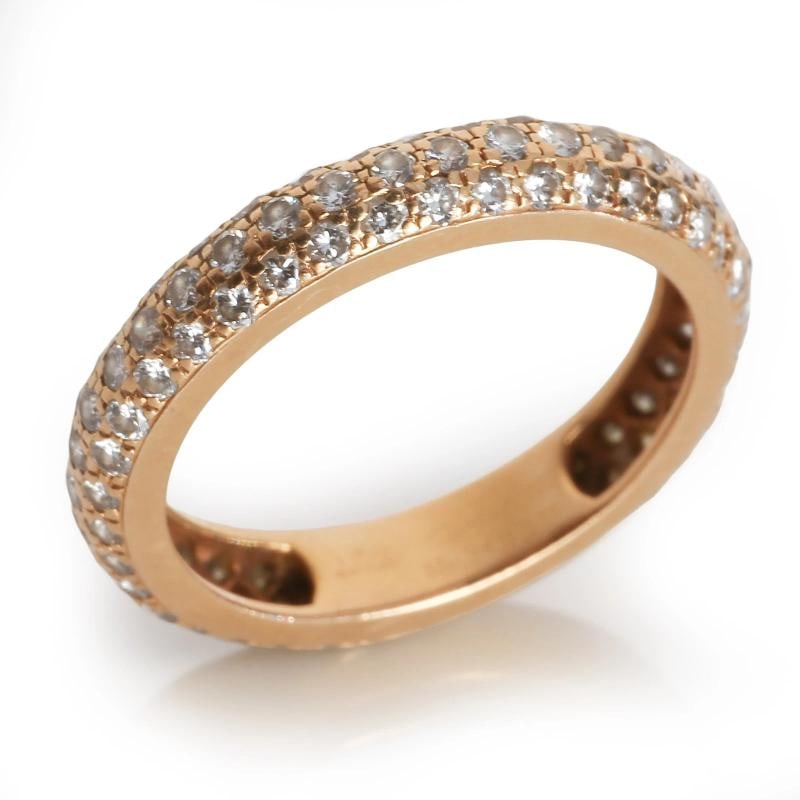Cartier Rose Gold Diamond 150th Anniversary Band - 3