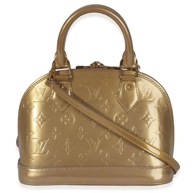 Louis Vuitton Beige Poudre Monogram Vernis Alma BB - 6