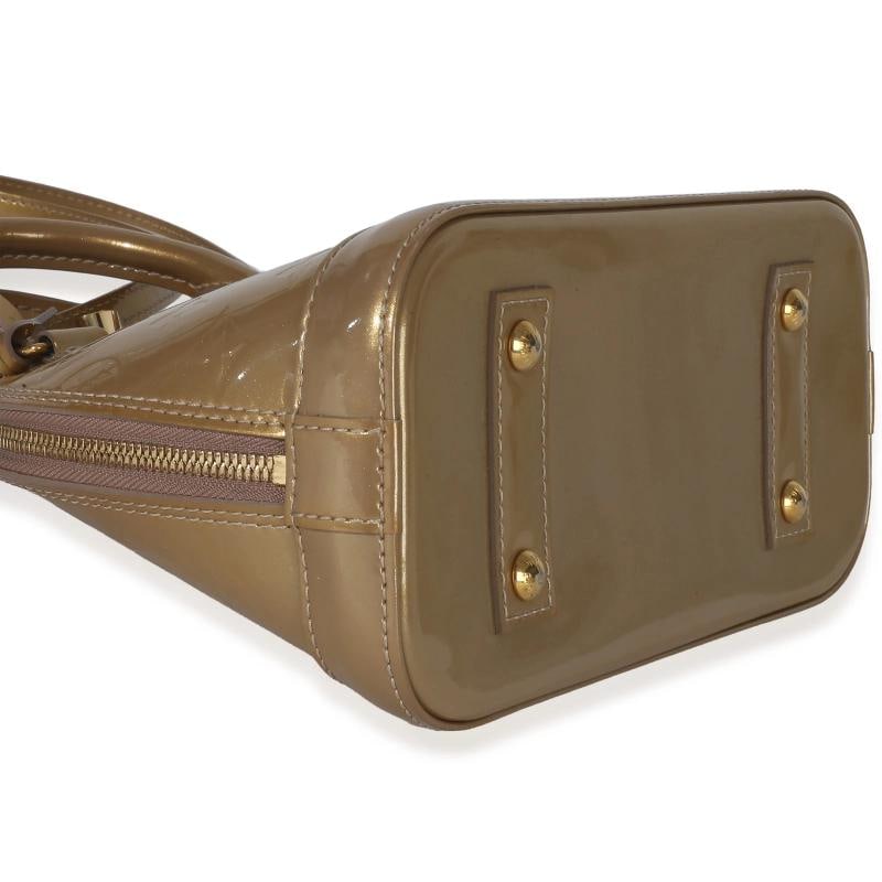 Louis Vuitton Beige Poudre Monogram Vernis Alma BB - 7
