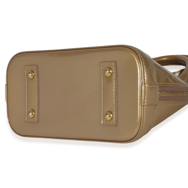 Louis Vuitton Beige Poudre Monogram Vernis Alma BB - 8
