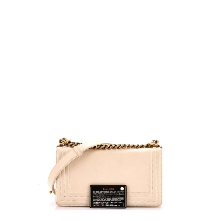 Chanel Reverso Boy Flap Bag Glazed Calfskin Old Medium - 2