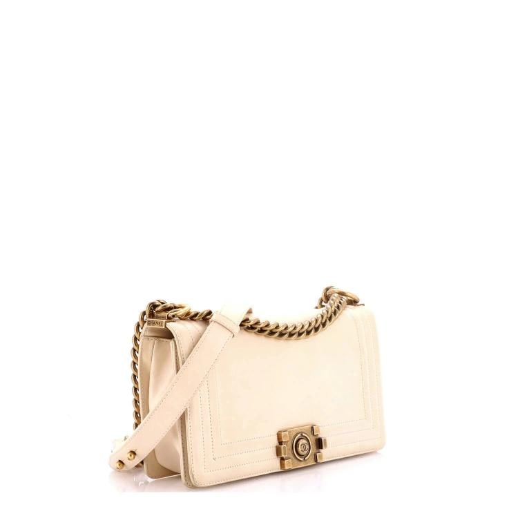 Chanel Reverso Boy Flap Bag Glazed Calfskin Old Medium - 3