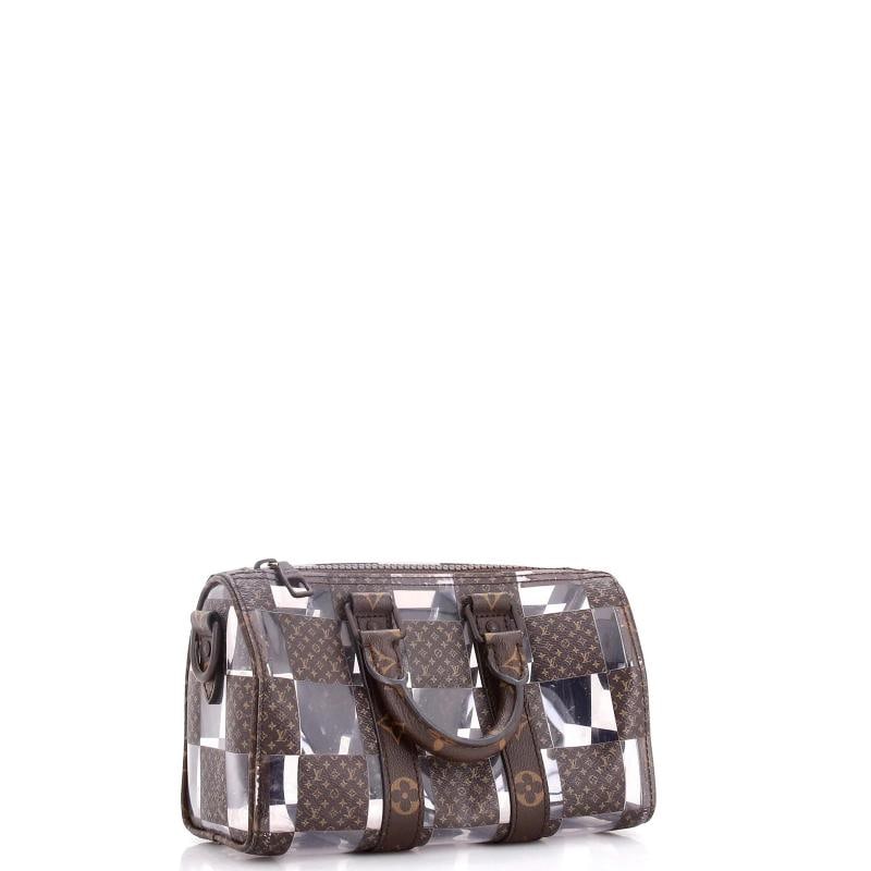 Louis Vuitton Keepall Bandouliere Bag Monogram Chess Coated Canvas and PVC 25 - 2