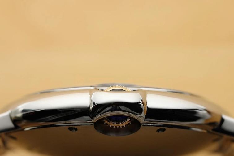 CARTIER BALLON BLEU 42MM W6920095 ROMAN 18K ROSE GOLD STAINLESS STEEL WATCH - 9