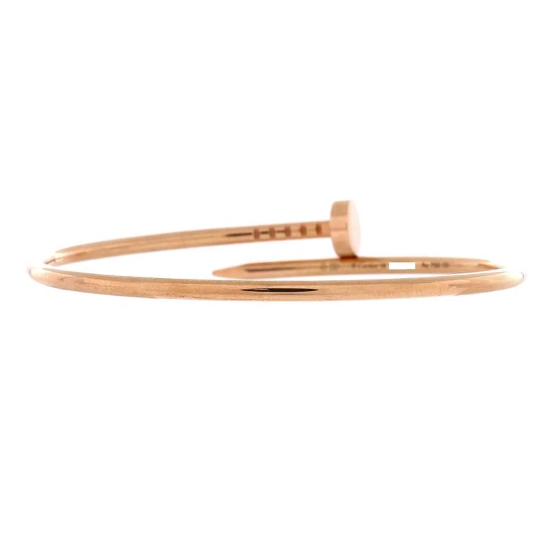 Cartier Juste un Clou Bracelet 18K Rose Gold Small - 3
