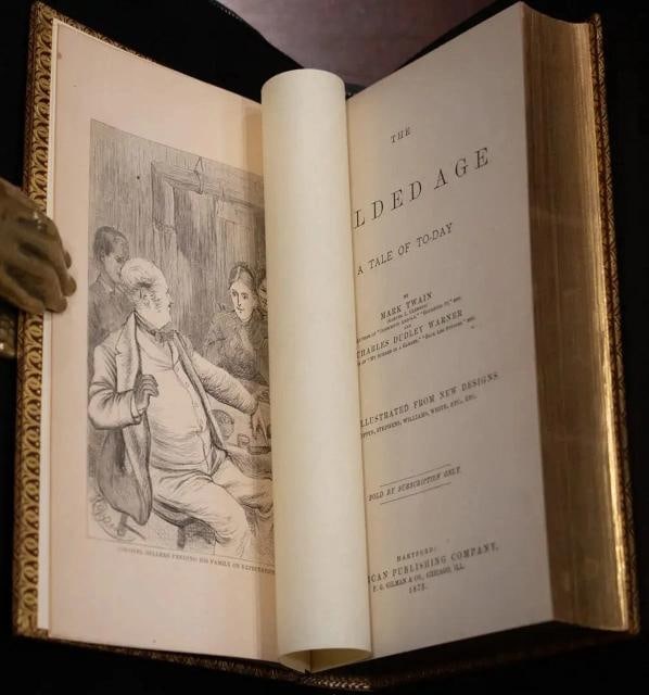 Charles Dickens / Mark Twain / Uniformly Bound First Edition Works of Charles - 13