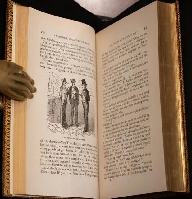 Charles Dickens / Mark Twain / Uniformly Bound First Edition Works of Charles - 15