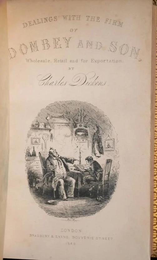 Charles Dickens / Mark Twain / Uniformly Bound First Edition Works of Charles - 17
