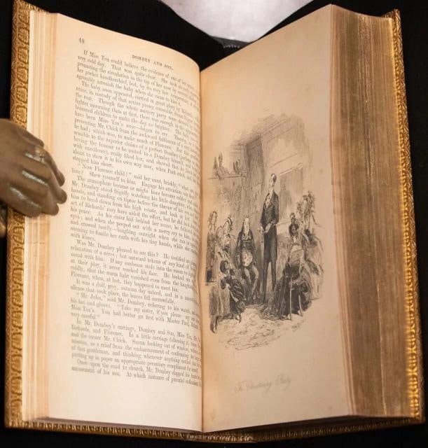 Charles Dickens / Mark Twain / Uniformly Bound First Edition Works of Charles - 19