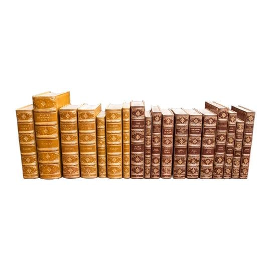 Charles Dickens / Mark Twain / Uniformly Bound First Edition Works of Charles - 2