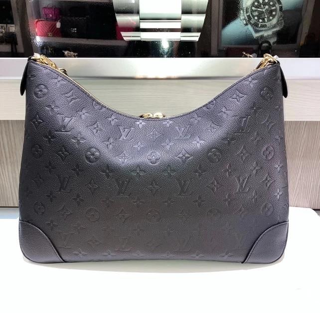 Louis Vuitton Boulogne GM Monogram Empreinte Black - 11