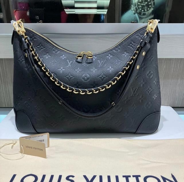 Louis Vuitton Boulogne GM Monogram Empreinte Black - 14